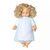 Poppenkleding Feestjurk Blauw (36-40 cm)