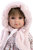 Munecas poppenkledingset Pink Flowers (35 cm)