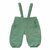 Kledingset Tuinbroek met T-shirt Saliegroen (28-35 cm)