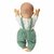 Kledingset Tuinbroek met T-shirt Saliegroen (28-35 cm)