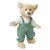 Kledingset Tuinbroek met T-shirt Saliegroen (28-35 cm)