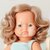 Europees babymeisje met Vitiligo en lange blonde haren (38 cm)