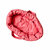 Poppendraagmand Strawberry (36 cm)