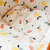 Rieten Poppenwagen met kap en Summer Fruit bekleding