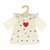Kledingset jurk met T-Shirt Confetti Hart (28-35 cm)