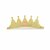 Jurk prinses Emily met kroon en tas (28-35 cm)