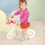 Babypop Lena met fietszitje