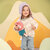 Babypop Jeanne met draagzak