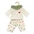Broek met shirt Hart Confetti (35-45 cm)