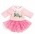 Kledingset 25 cm Roze Tutu met Sweater Small
