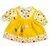 Kledingset 25 cm Yellow Bloemen jurk Small