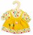 Kledingset 25 cm Yellow Bloemen jurk Small