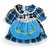 Kledingset 30 cm Checkered Blue Dress Medium