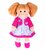 Kledingset 30 cm Flamingo jurk met roze Cardigan Medium