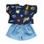 Poppenkledingset Sam ocean friends (34-cm)