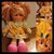 Stoffen pop Daisy 28 cm Small