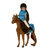 Lottie paard Sirius the Welsh Mountain Pony
